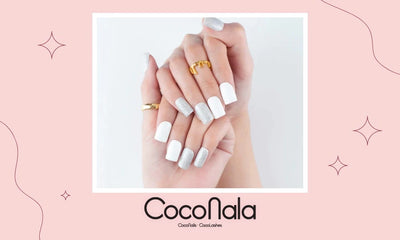 Những mẫu nail Tết màu trắng tinh tế hút lộc đầu năm